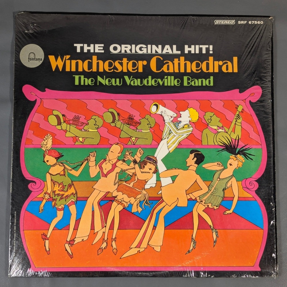 The New Vaudeville Band Winchester Cathedral Vinyl LP Fontana SRF 67560 1966